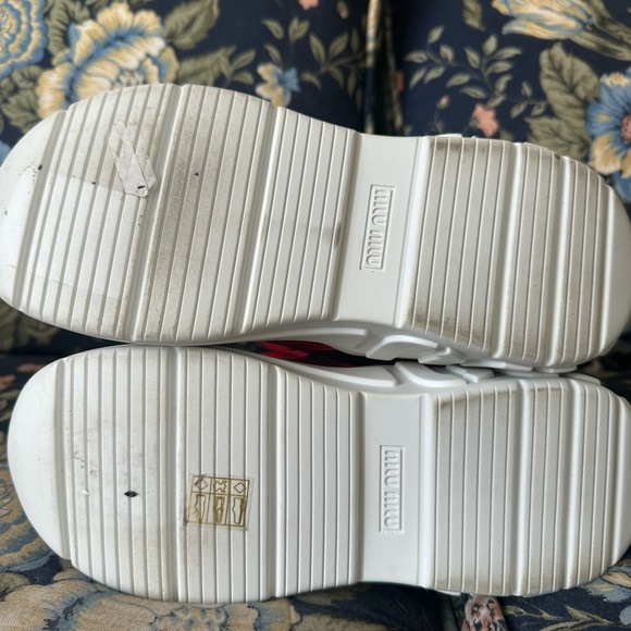 SOLD Miu Miu Vintage Red Rainboots - Picture 9 of 10